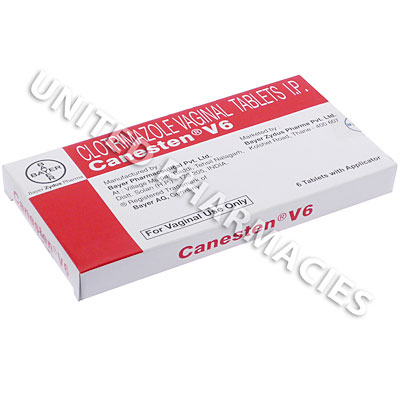 Canesten V6 (Clotrimazole) - 100mg (6 Tablets with Applicator) Image1