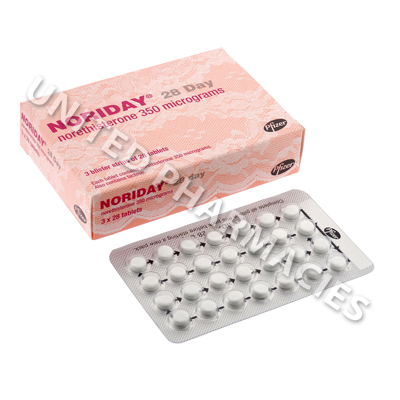 Noriday (Norethisterone) - 350mcg (84 Tablets) Image1