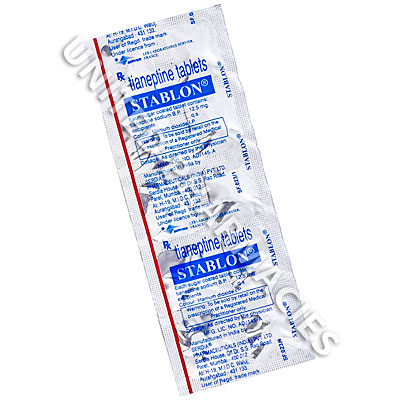 Stablon (Tianeptine) - 12.5mg (10 Tablets) Image1